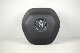 77801-3s5-a80za Acura 2023-2026 Integra Left Driver Lh Steering Wheel Airbag Black Genuine Oem