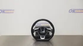 235.au1v11 Audi 11 R8 Steering Wheel With Controls Black Leather
