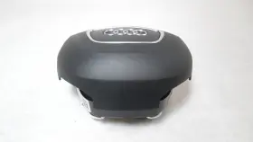 253-67414 Audi 2013 2014 2015 2016 A4 Driver Wheel Airbag Air Bag Black Oem #2