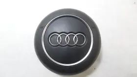 253-68194 Audi 2017 A4 Driver Wheel Airbag Air Bag Black Oem