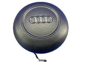420880201 Audi 2008-2013 R8 Front Left Driver Steering Wheel Air Srs Bag Assembly Black