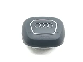 4m0880201p6ps Audi 2017-2019 Q7 Driver Steering Wheel Srs Airbag Air Bag Black Oem #scratches #2