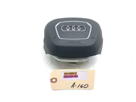 4m0880201p6ps Audi 2017-2019 Q7 Driver Steering Wheel Srs Airbag Air Bag Black Oem #scratches
