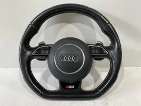 8v0880201bf6ps Audi 2015 2016 8v S3 Flat Bottom Steering Wheel And Airbag Titanium Stitching L