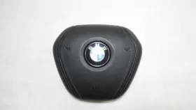 253-10127 Bmw 2017-2020 530i Driver Wheel Airbag Air Bag Black Oem