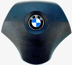 253-53327 Bmw 2008-2009 528i Driver Lh Wheel Air Bag Airbag Triangle Design Black Oem