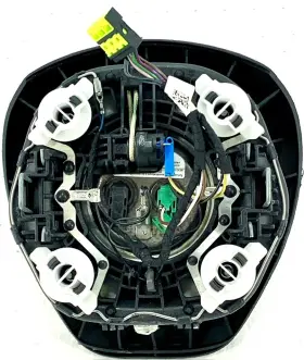 253-53480 Bmw 2012-2018 320 Series Driver Lh Wheel Air Bag Airbag Flat Bottom Black Oem #2