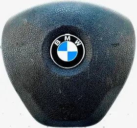 253-53480 Bmw 2012-2018 320 Series Driver Lh Wheel Air Bag Airbag Flat Bottom Black Oem