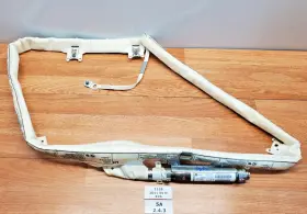 7141507 Bmw Oem E70 X5 M Left Driver Side Top Roof Head Air Bag Airbag Curtain