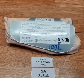 7949991 Bmw Oem F01 F02 F04 740 750 Front Left Driver Side Knee Lower Dash Airbag