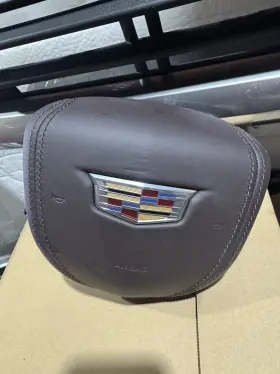 253.gm6523 Cadillac 2021-23 Escalade Steering Wheel Driver Air Bag Bittersweet Brown Oem