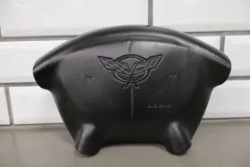 Gpgk3y3qbjx Chevrolet 1999-2004 C5 Corvette Driver Steering Wheel Airbag With Black Trim Oem