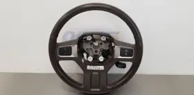 235.ch8n11 Dodge Truck 11 Ram 2500 Longhorn Steering Wheel With Controls Brown Leather