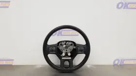 235.ch8n17 Dodge Truck 17 Ram 2500 Steering Wheel With Controls Black Urethane