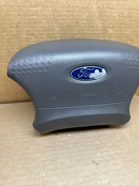 1l5a10043b13cbn2fc Ford 2001-2003 Ranger Front Left Driver Side Steering Wheel Air Bag Airbag Gray #2