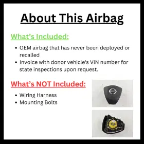 253.fd1b92 Ford Escort 1992 Air Bag 341806
