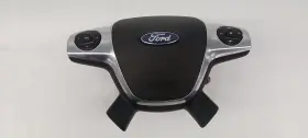 Cj54a042b85ba3zhe Ford Ft13-ft14 Escape Left Driver Steering Wheel Air Bag With Sync Oem