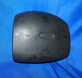 F65z15043b13aaa Ford 1997 F150 F250 Pickup Driver Left Steering Wheel Air Bag Black Oem #3