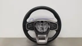 235-10508 Ford Truck 23 Bronco Outer Banks Steering Wheel Black Leather Heat Adaptive Cruise
