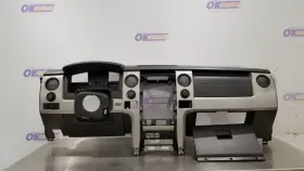 251-00375b Ford Truck 12 F150 Raptor Dash Panel Bezel Trim Black Gray