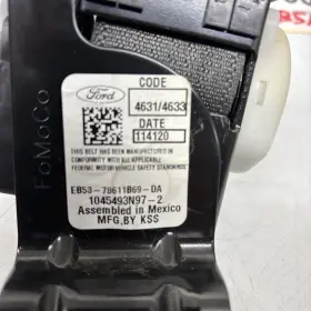 253-07353l Ford Truck Driver Air Bag Rear 2nd Row Outboard Seat Belts Fits 16-19 Explorer #2