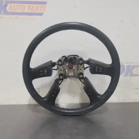 235.gm9c05 Gmc Truck 05 2005 Yukon Steering Wheel Black Leather With Controls
