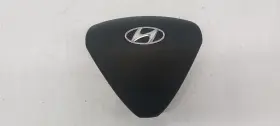 569002v000 Hyundai Ft12-ft17 Veloster Left Driver Wheel Air Bag Black Oem