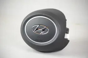 800nnb Hyundai 80100 2022-2024 Santa Cruz Left Front Driver Steering Wheel Airbag Black Oem