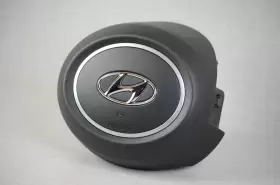 N9600nnb Hyundai 80100 2022-2023 Tucson Steering Wheel Airbag Driver Black Oem Genuine