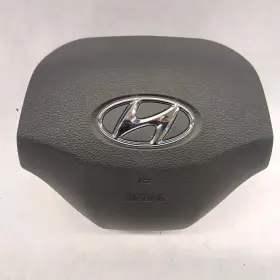 Hyundai 80100f3000try Ft19-ft20 Elantra Left Driver Steering Wheel Air Bag Black Oem