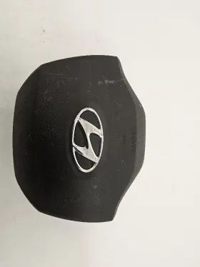 80100k2500nnb Hyundai 2020-2023 Venue Driver Left Steering Wheel Air Bag Black