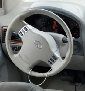 253-55355 Infiniti 2008-2010 Qx56 Lh Driver Steering Wheel Airbag Oem