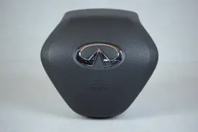 Mm3421 Infiniti 2019-2024 Qx50 Qx55 Left Driver Steering Wheel Airbag Black Genuine Oem #2