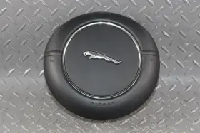 253-67607 Jaguar 13-17 Xj Black Driver Column Steering Wheel Crash Airbag Air Bag Oem Factory