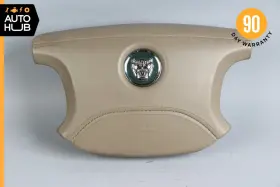 C2c21018aek Jaguar 03-09 Xjr X350 Super V8 Xj8 Steering Wheel Air Bag Airbag Beige Oem