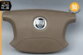 C2c36399amb Jaguar 08-09 Xj8 X358 Steering Wheel Air Bag Airbag Brown Oem