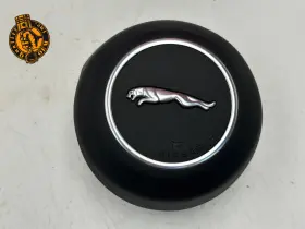 Pk83-043b13-aa-8pvj Jaguar T2h59670pvj 2021-2025 F-pace Xf Front Left Steering Wheel Driver Airbag Black Oem 16k