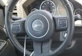 253-06787 Jeep 2012 Liberty Driver Wheel Airbag Air Bag Black Oem Lkq #2