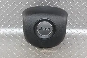 253-jeep Jeep 14-15 Grand Cherokee Black Steering Wheel Lh Driver Srs Airbag Air Bag Oem Wty