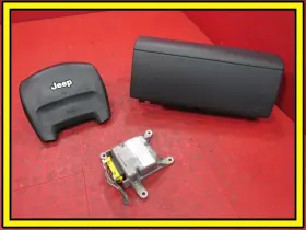 55314982af Jeep 05-06 Wrangler Tj Driver Passenger Air Bag Set With Module Airbag Black 6126