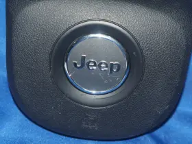 6gf72dx9ab Jeep 2014-2018 Cherokee Driver Steering Wheel Air Bag Assembly Black Oem Nice #3
