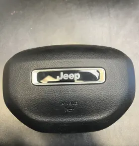 6mj382x7ag Jeep 2022 2023 2024 Grand Cherokee L Driver Wheel Airbag Black Oem