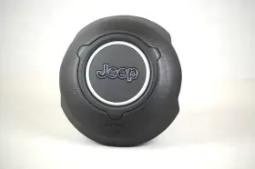 Je01021ar Jeep 2018-2025 Wrangler Front Driver Lh Steering Wheel Airbag Black Genuine Oem