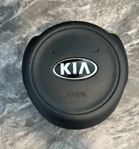 56900a9500wk Kia 2015-2018 Sedona Front Left Driver Side Steering Wheel Air Bag Airbag Black