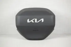 Kia 80100-d0000 2024-2026 Ev9 Left Driver Side Steering Wheel Airbag Black Genuine Oem