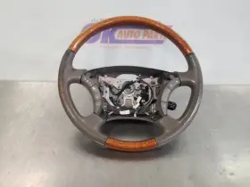 235.le1404 Lexus 04 2004 Lx470 Steering Wheel Leather And Wood Grain Left Driver