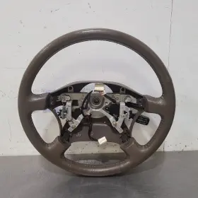 235.le1498 Lexus 98 1998 Lx470 Steering Wheel Brown Leather Left Driver
