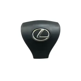 253-58570 Lexus 2013-2017 Ls460 Driver Wheel Air Bag Black Ln43 With Semi-aniline Leather Oem