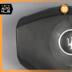 387800105 Maserati 02-07 Spyder M138 4200 Gt Steering Wheel Air Bag Airbag Black Oem 61k #2