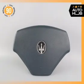 981330133 Maserati 03-13 Quattroporte S M139 Steering Wheel Air Bag Airbag Blue Oem 72k